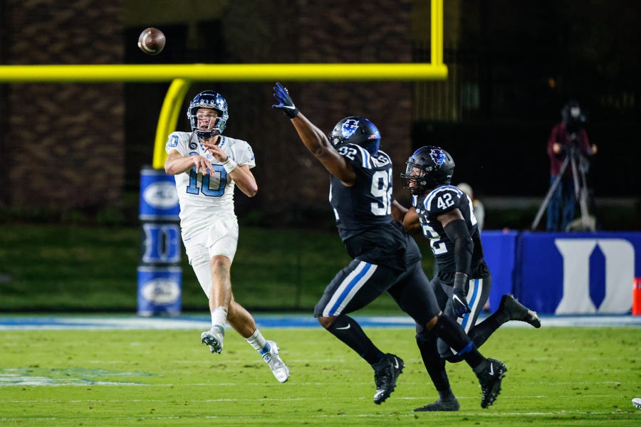 Tar Heels wins thriller at Duke with last-minute touchdown