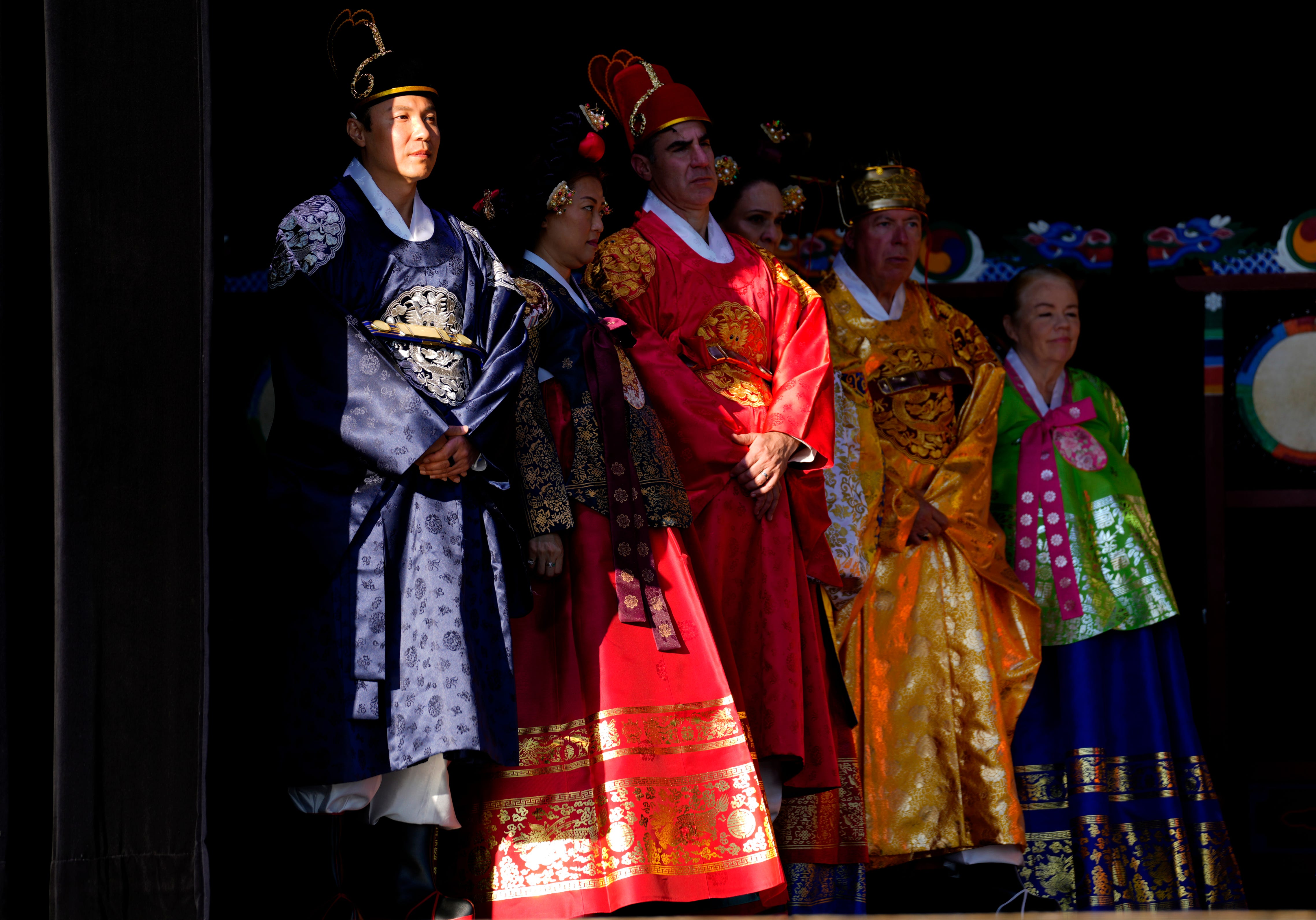 People gathered at the Jack Alter Fort Lee Community Center for the Korean Hanbok celebration, Sunday, October 16, 2022.