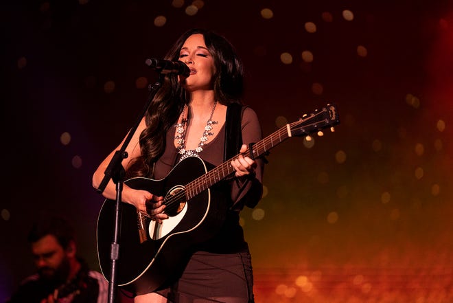 Kacey Musgraves performs on the Honda stage during Austin City Limits Music Festival on Sunday.