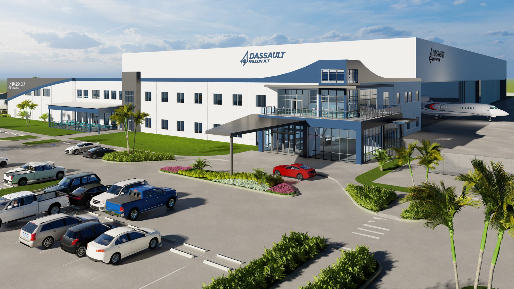 Dassault Falcon Jet announces plan to create 400 new jobs at Melbourne airport facility