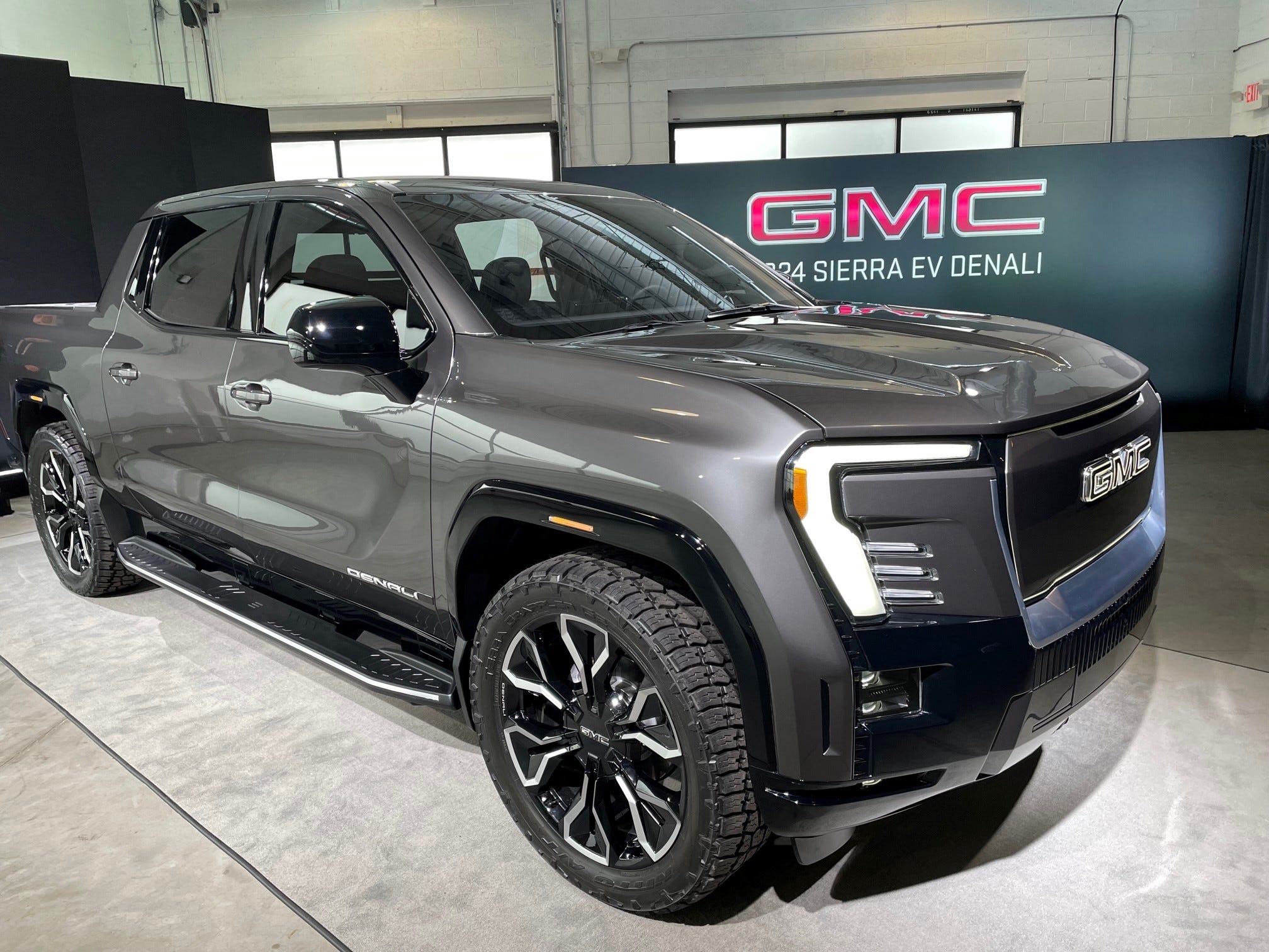 2024 GMC Sierra electric light-duty pickup starts at $107K