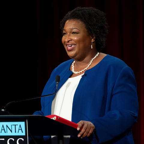 Georgia Democratic gubernatorial candidate Stacey 