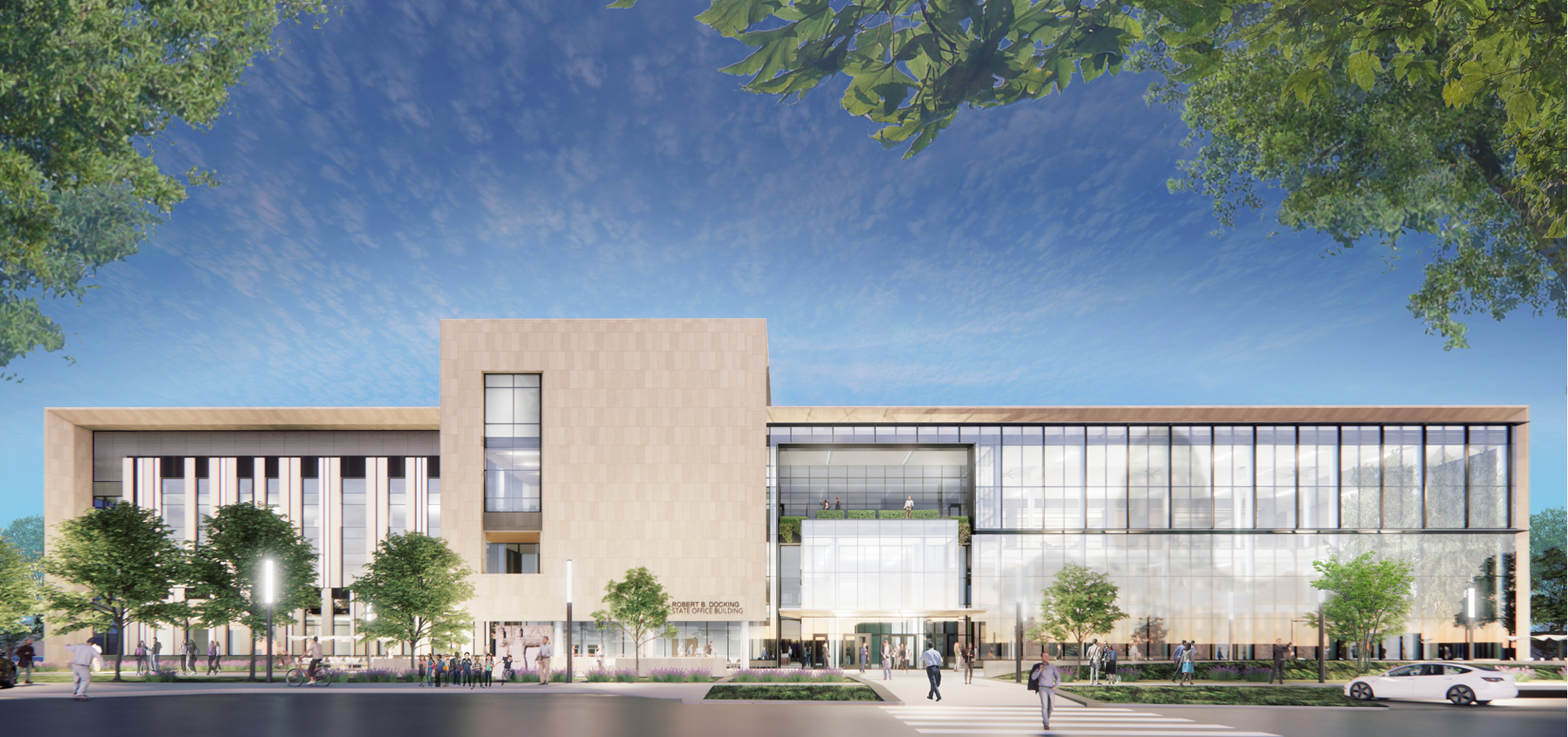 Here's a peek at downtown Topeka's new Docking State Office Building