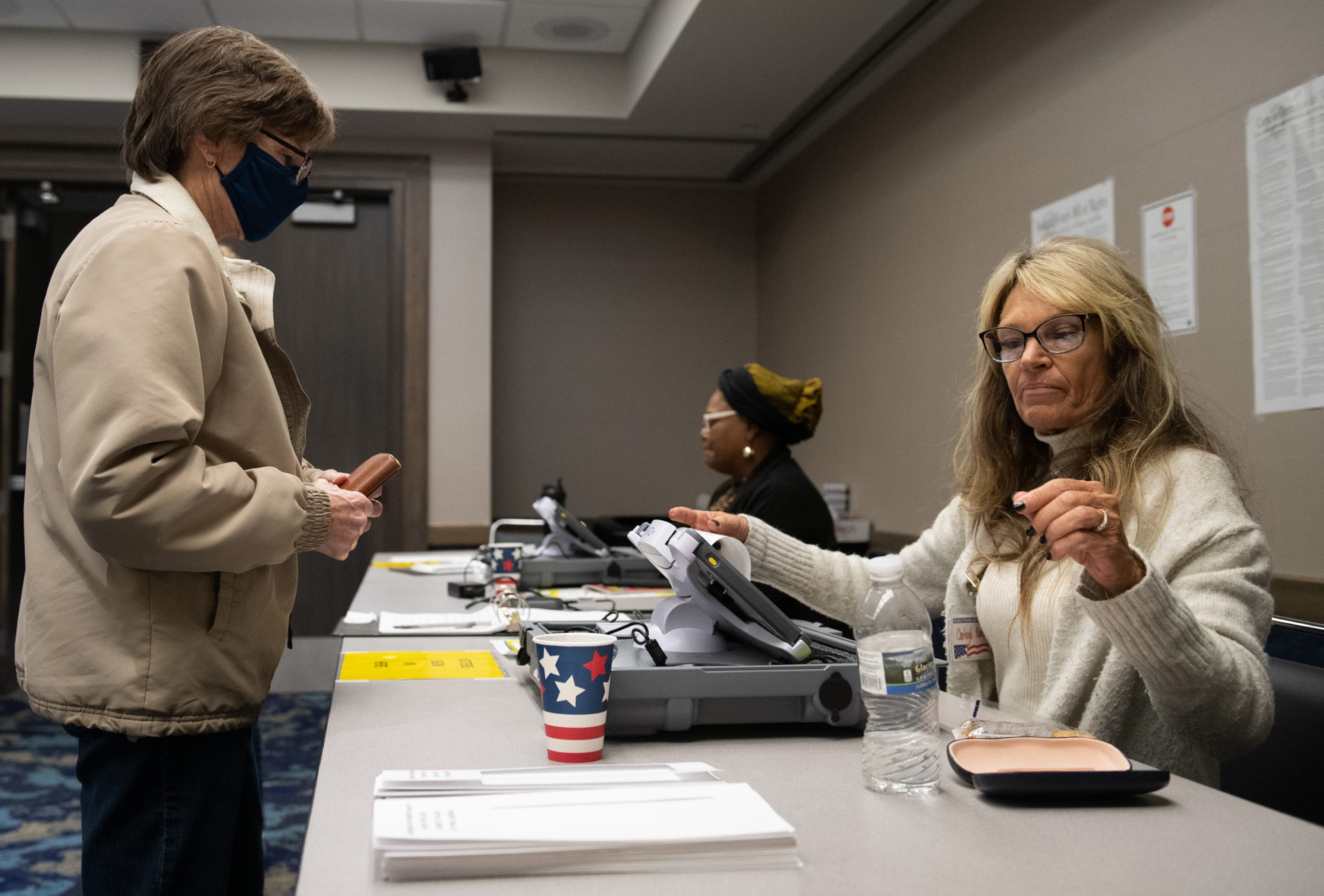 Voting in Vanderburgh, Warrick and Posey County on Election Day Nov. 8
