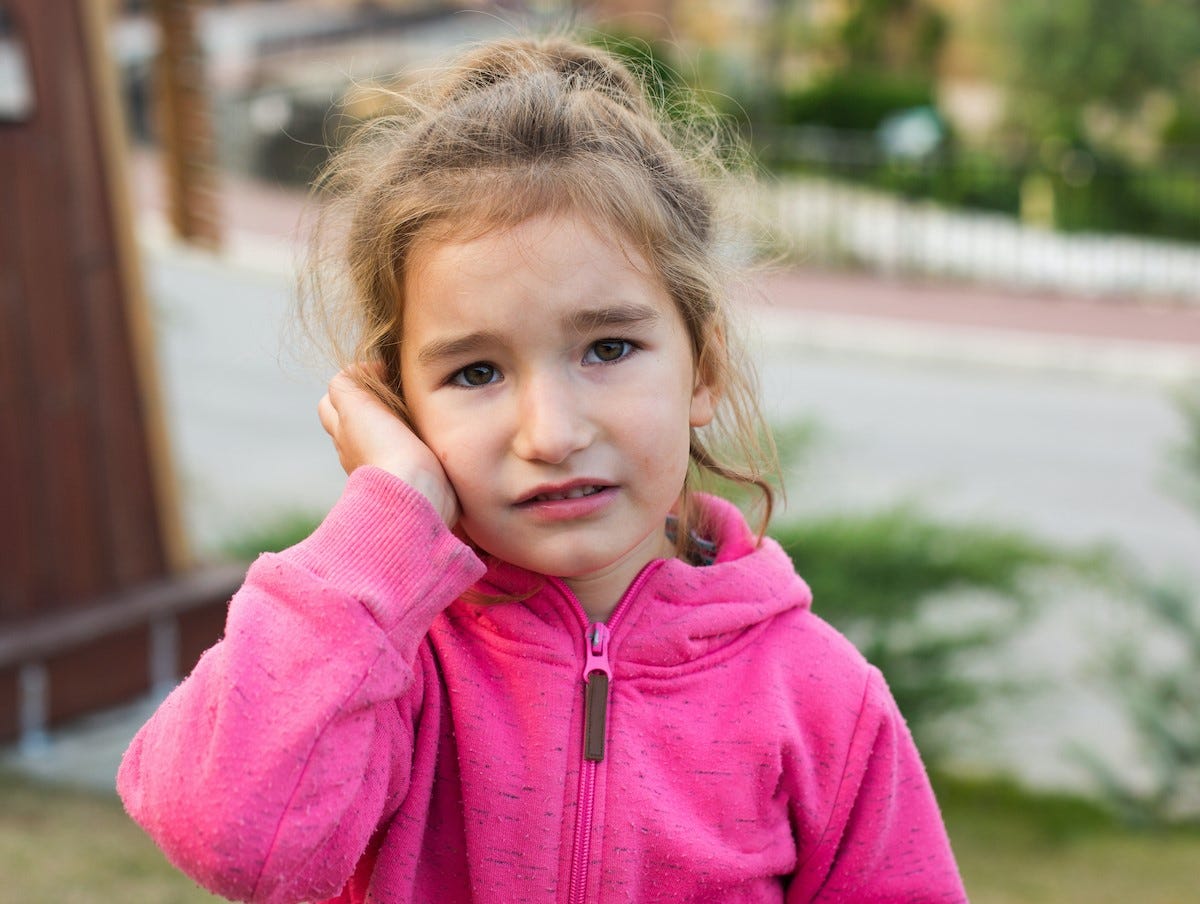Most ear infections happen to kids before they can talk