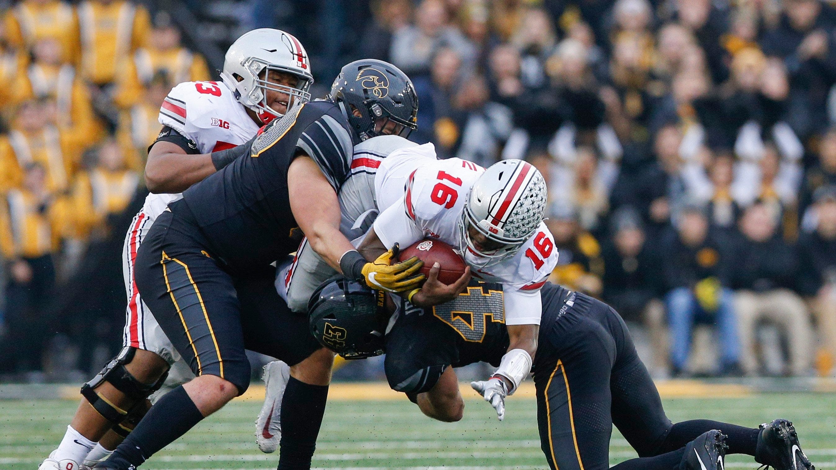 Ohio State football looks to avenge upset loss at Iowa Ohio State football looks to avenge upset loss at Iowa