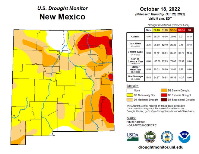 Monsoon season brought above average rainfall to southern New Mexico