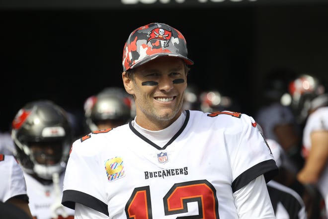 Tampa Bay Buccaneers QB Tom Brady laughed off the idea he might retire in the middle of the 2022 season.