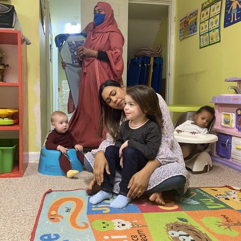 Sumaiya Jahan, a home-based child care provider in