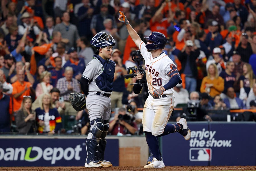 The Houston Astros, with help from Chas McCormick's home run, took Game 1 of the AL Championship Series on Wednesday night with a 4-2 win over the New York Yankees. Game 2 is tonight.