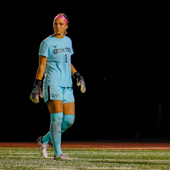 Kayla Thompson has posted nine shutouts this season, including a stretch of seven in a row.
