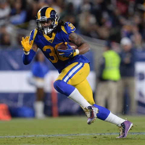 Todd Gurley in action during the 2019 season.