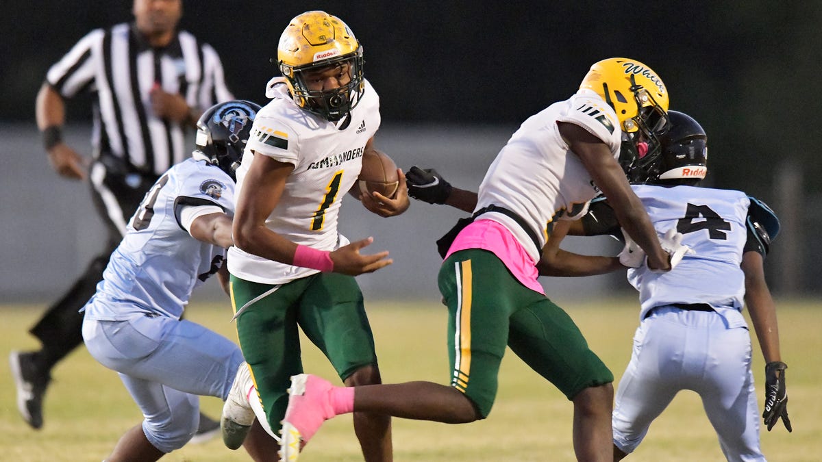 WhiteRibault Week 9 Jacksonville high school football photo gallery
