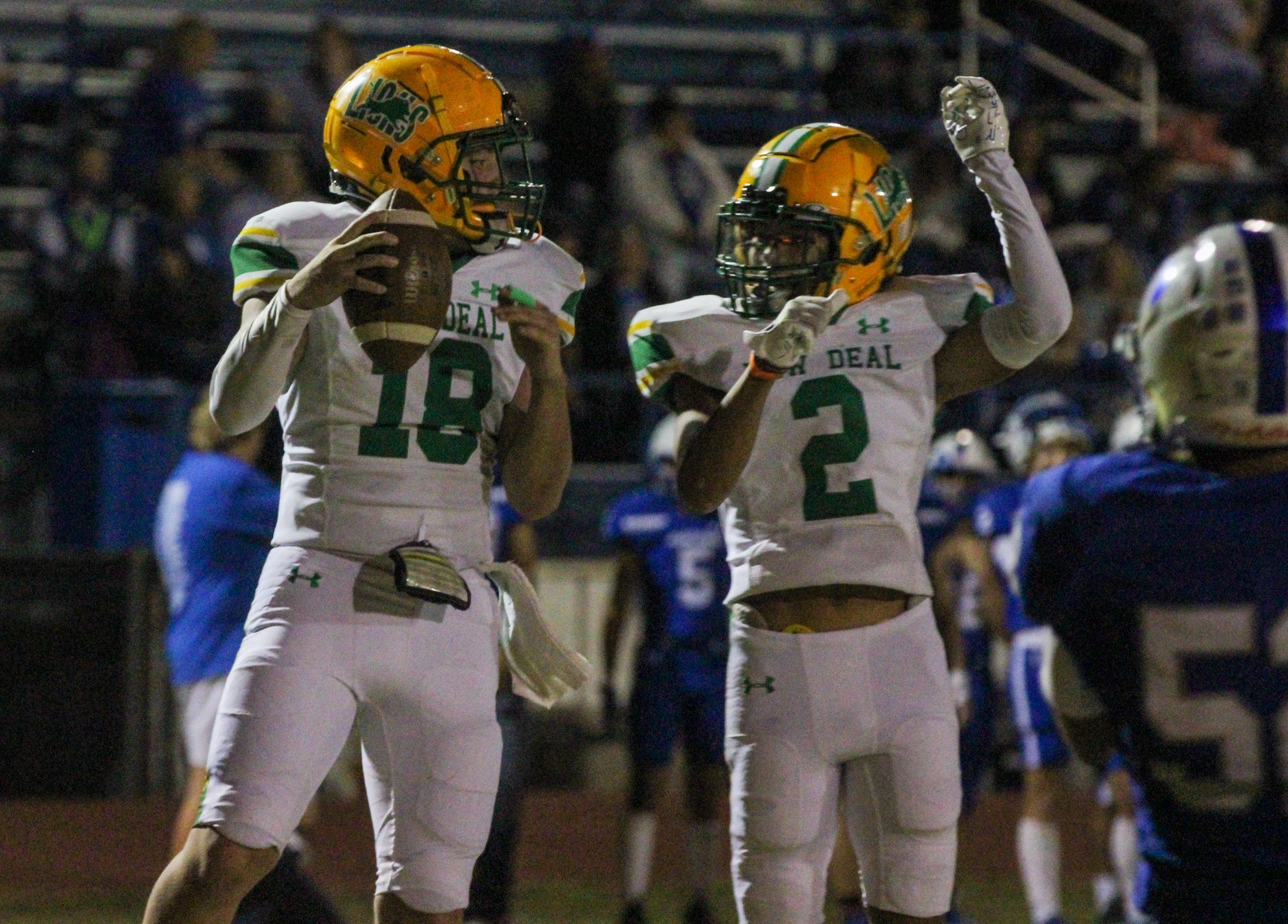 As freshman Dallas Sumner settles in at QB, New Deal football finding