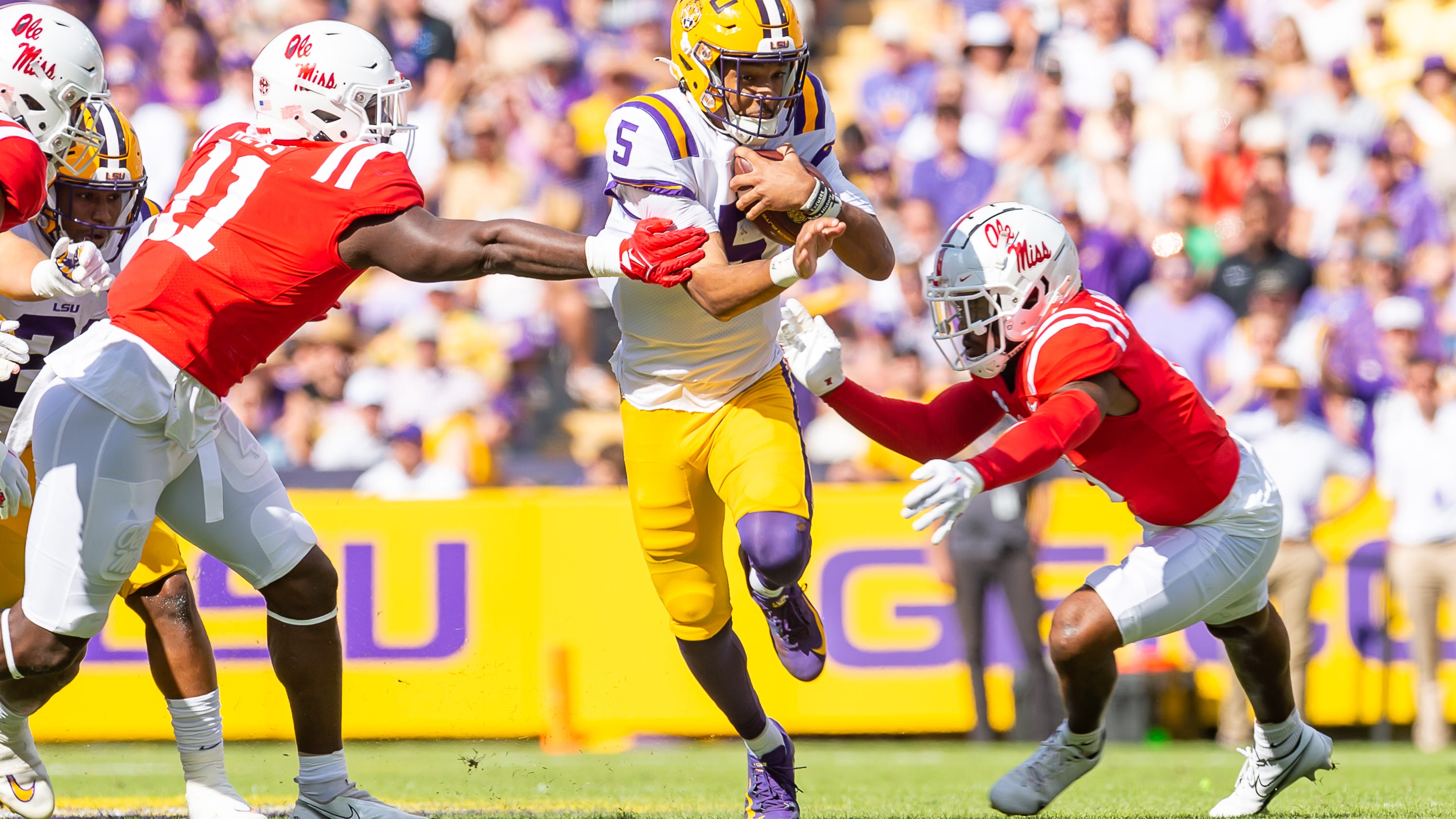 LSU football dominates Ole Miss in lopsided win for Brian Kelly