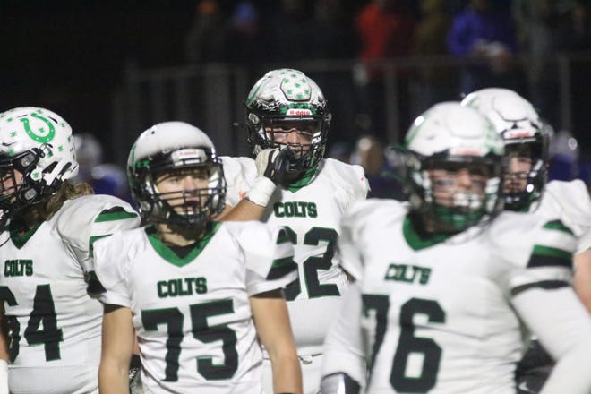 Clear Fork's Kaden Riddle was named Division IV Northwest District Lineman of the Year.