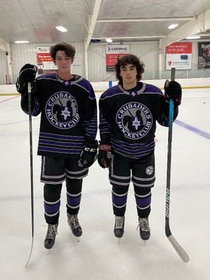 Will Genovese and Will Pfiffner have known each other since childhood, having spent a good portion of that time on the ice at local rinks. Both boys are Aurora residents and play for the Crusaders Hockey Club, a travel hockey squad that plays in the 18U category and is comprised of kids from northeast Ohio.