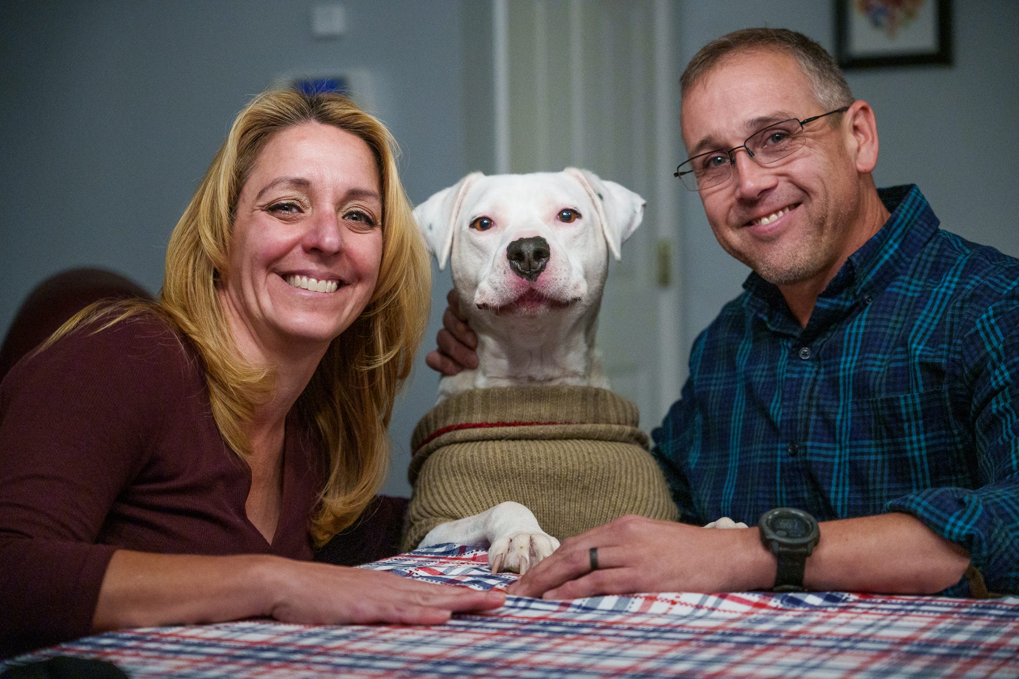 After the adoption process failed them, Stacey and Mark Green turned their focus elsewhere, including volunteering at an animal shelter.