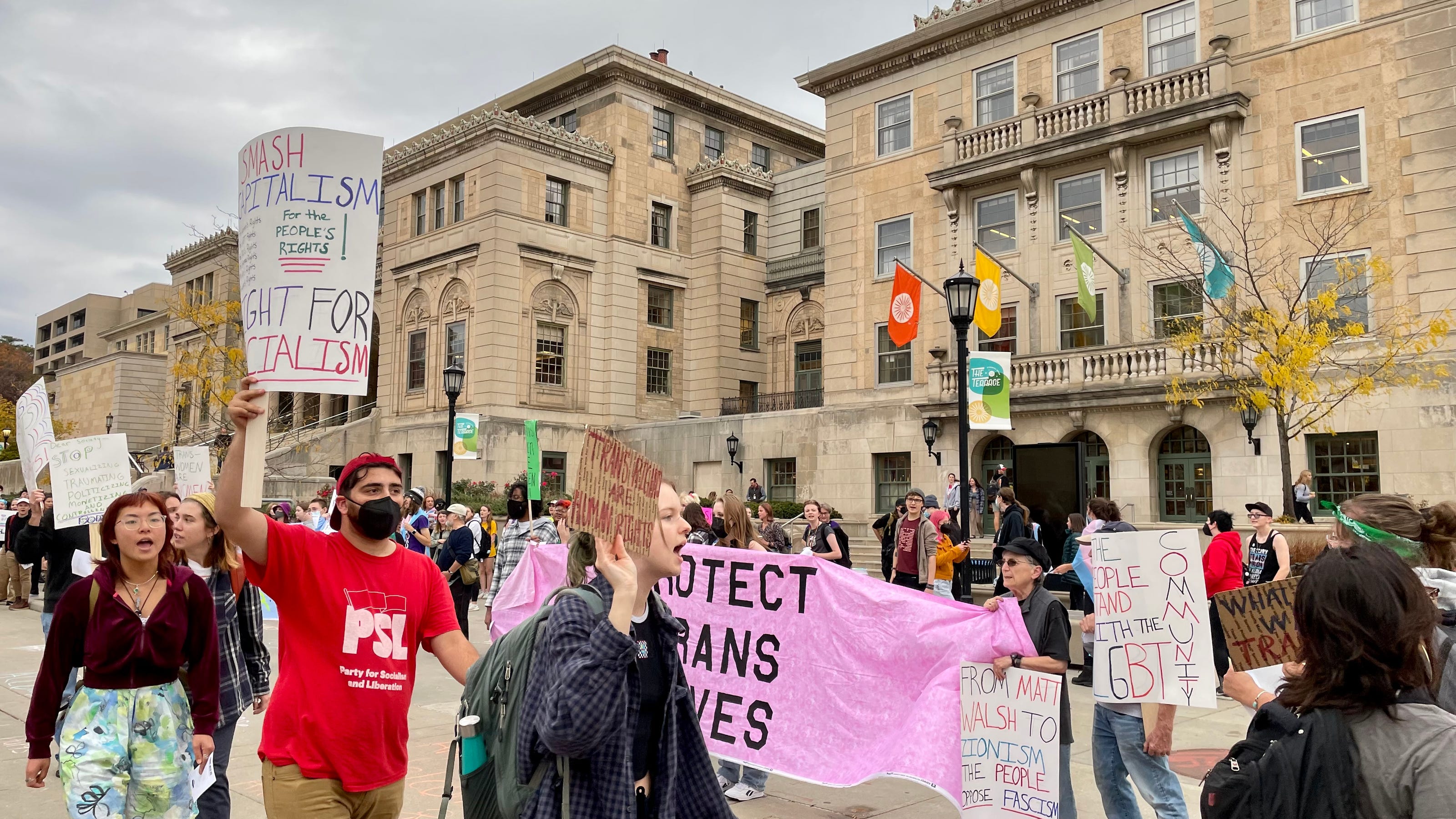 UWMadison event with Matt Walsh sparks protest, vandalism