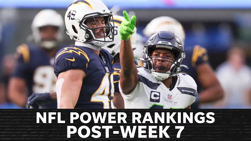NFL post-Week 7 power rankings: Seattle rises to shockingly new heights