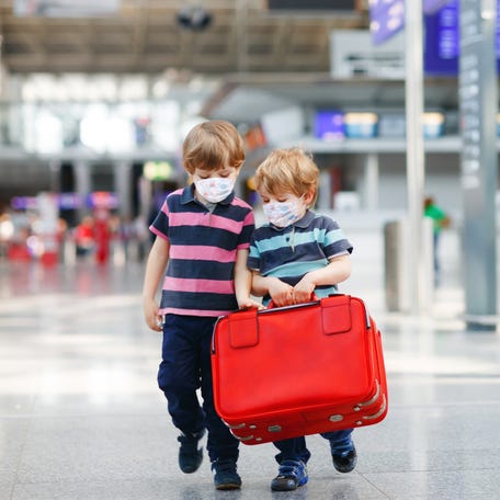 Most U.S. airlines will let kids as young as 5 travel as unaccompanied minors.