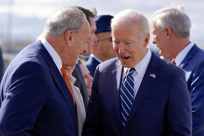 Schumer caught on hot mic with Biden saying Georgia is ‘going down’