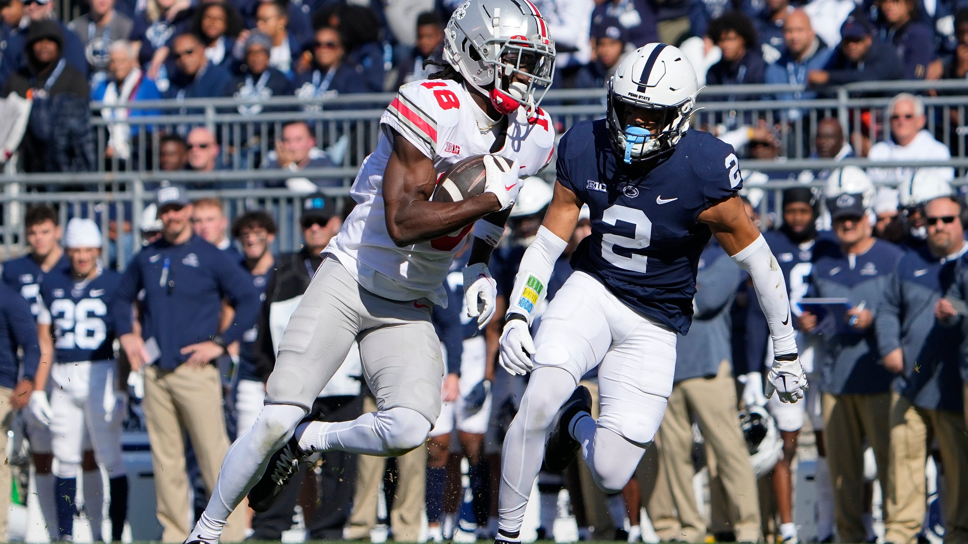 Ohio State football reporters roundtable after win at Penn State