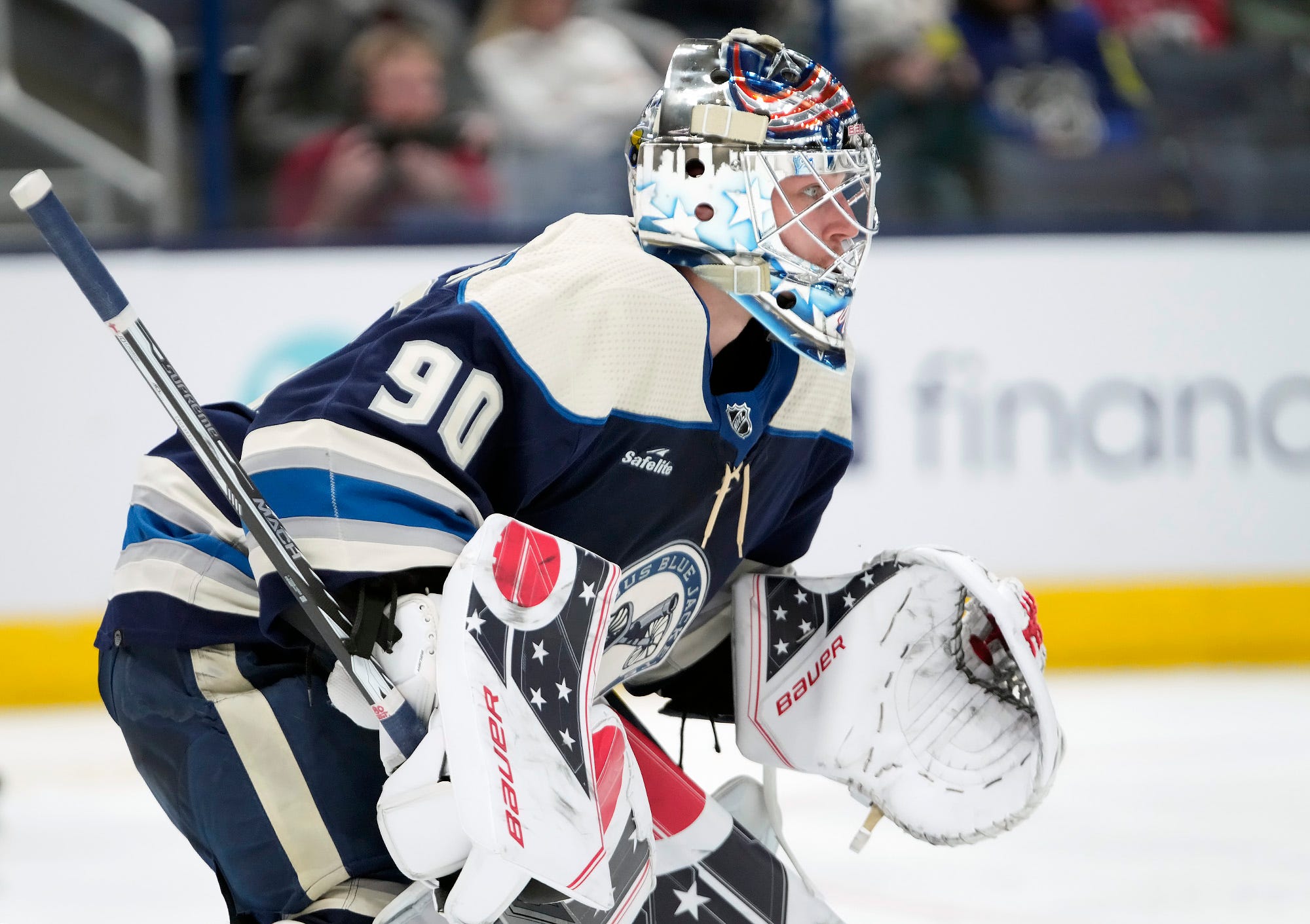 Endure Production center paralysis Columbus Blue Jackets goalie Elvis Merzlikins, wife dealing with threats Endure Production center paralysis Columbus Blue Jackets goalie Elvis Merzlikins, wife dealing with threats