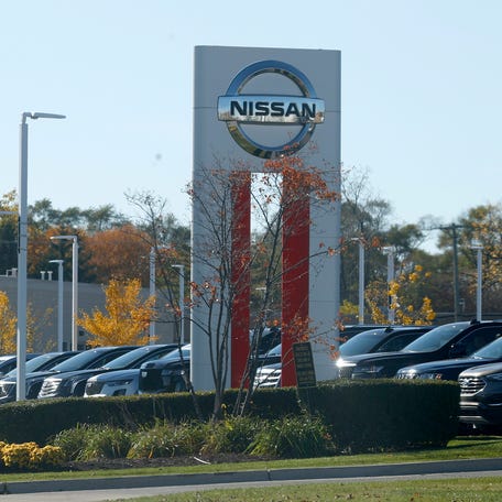 Car dealerships in Metro Detroit on Friday, Oct. 28, 2022.   Many dealership websites have a problem with 'ghost inventory.'   They will list a vehicle for sale on the website but when a customer goes to buy it, the it does not exist leading to many disappointed and frustrated customers. Close to 30 to 40% of inventory on sites are ghosts.    