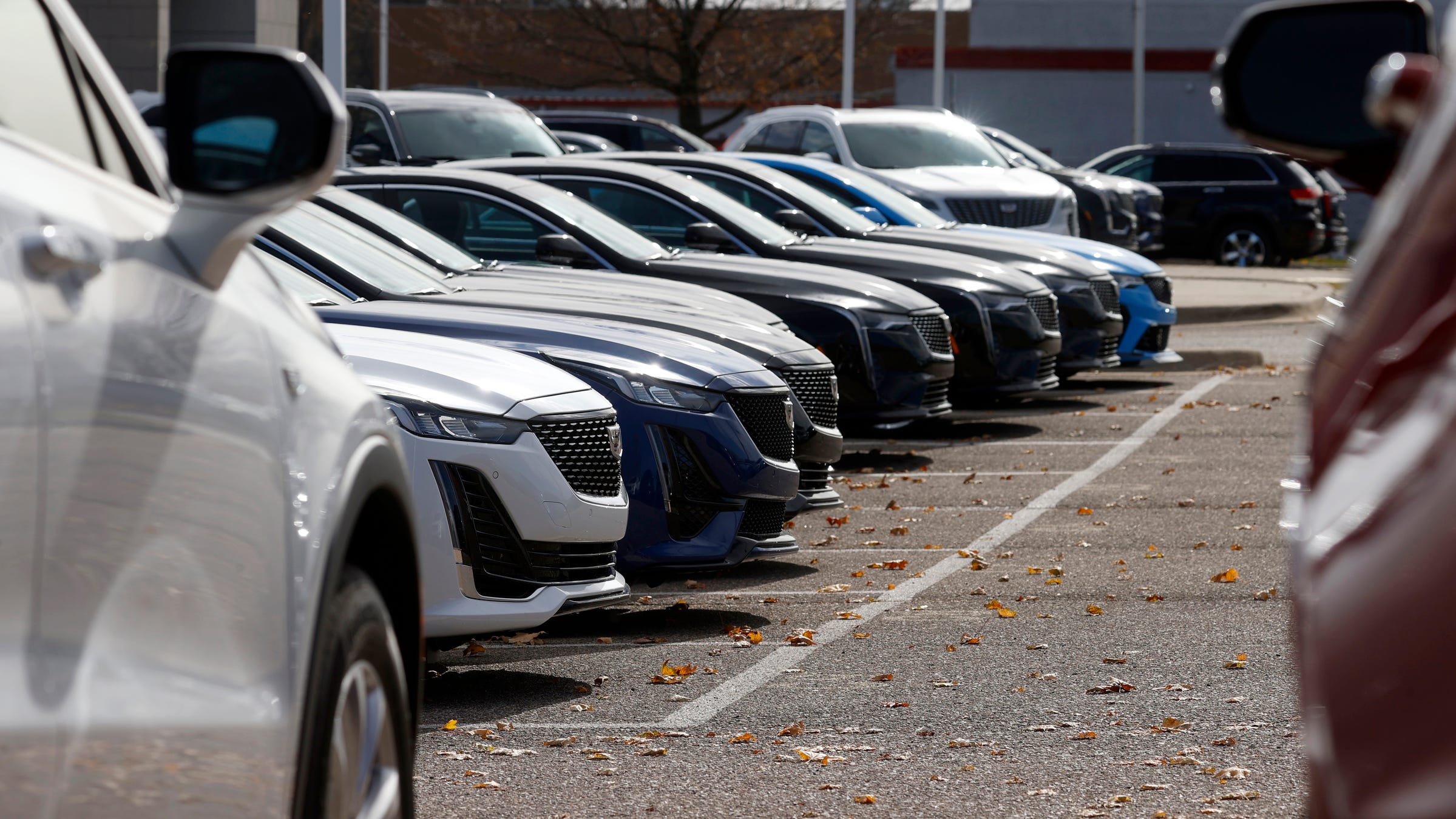 Car dealerships in Metro Detroit on Friday, Oct. 28, 2022.   Many dealership websites have a problem with 'ghost inventory.'   They will list a vehicle for sale on the website but when a customer goes to buy it, the it does not exist leading to many disappointed and frustrated customers. Close to 30 to 40% of inventory on sites are ghosts.    