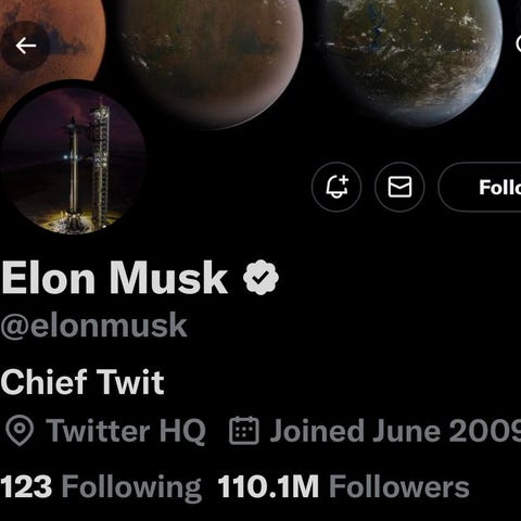 Upon assuming ownership of Twitter Elon Musk chang