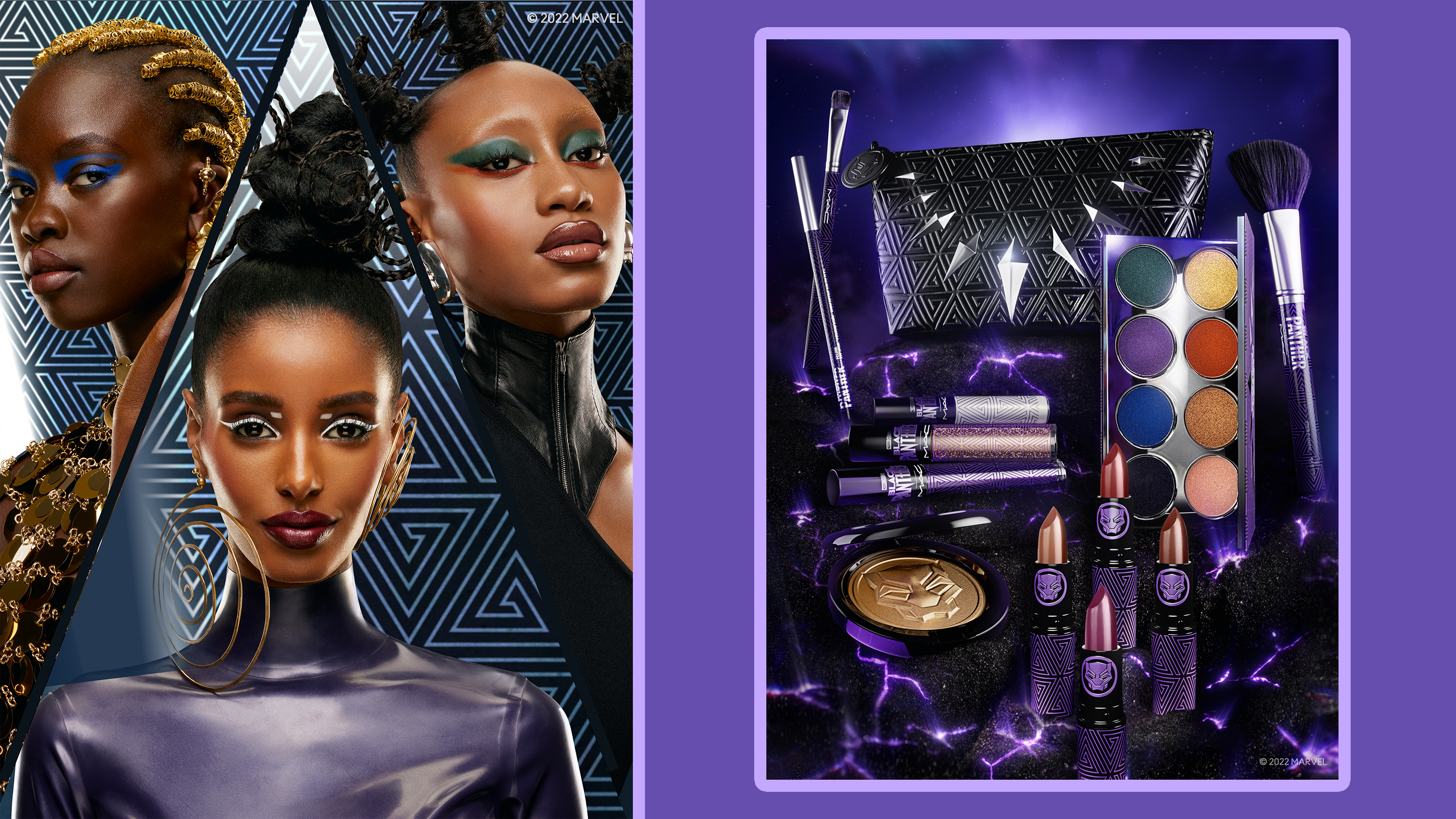 Shipwreck Transcend Henstilling M.A.C. and 'Black Panther: Wakanda Forever' makeup collection launch
