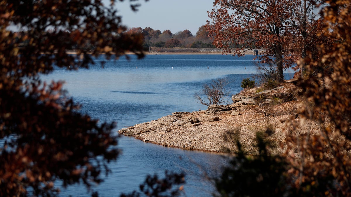Low water levels at Fellows Lake