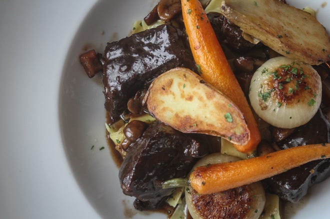 Boeuf bourguignon will be served on Thanksgiving at Avenue in Long Branch.