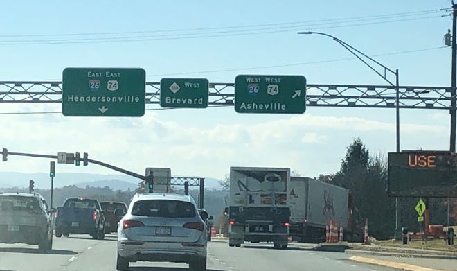 A reader wants to know why there isn't more signage on Airport Road near I-26 that directs motorists to Asheville Regional Airport.