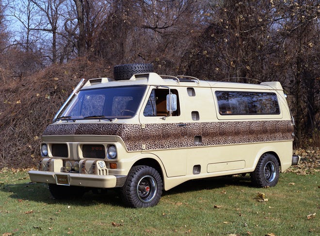 The 1969 Ford Econoline Kilmonjaro concept van.