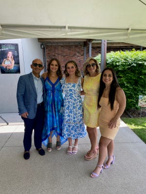 McLaren Port Huron oncologist Youssef Hanna with his daughters (from left), Sara, Christa, his wife, Doris Hanna, and daughter Carla.