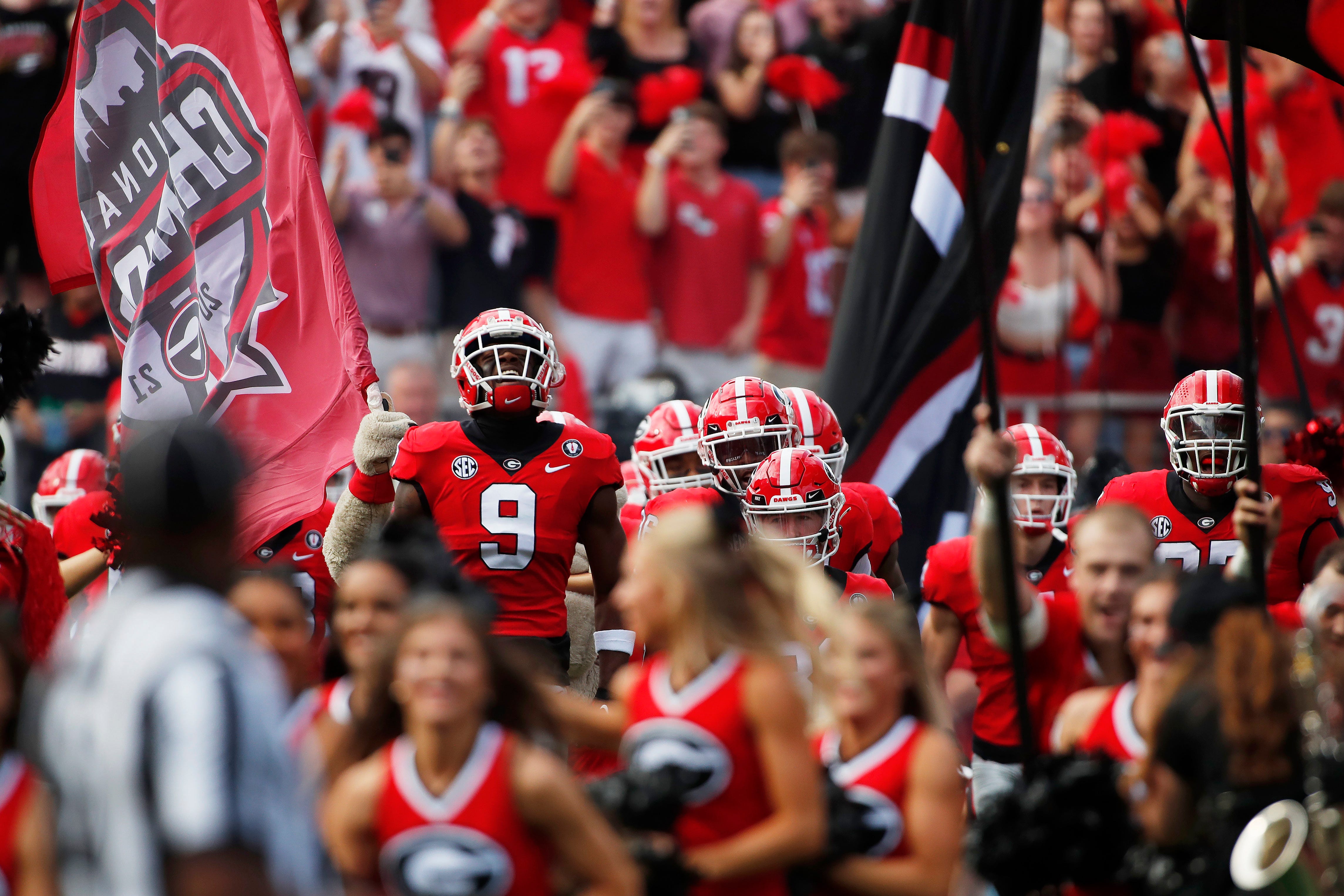 Bulldogs football live score vs. Tennessee Volunteers, updates