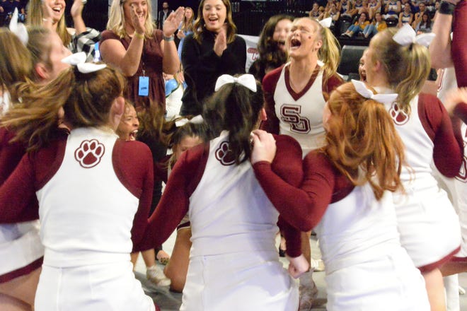 Stuarts Draft won its fifth state cheer championship in the last six years Saturday.