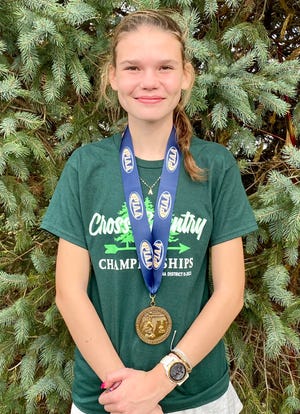 Honesdale junior Brenna Dahlgren is the first Lady Hornet runner to earn a medal at the PIAA State Cross Country Championships in 10 years.