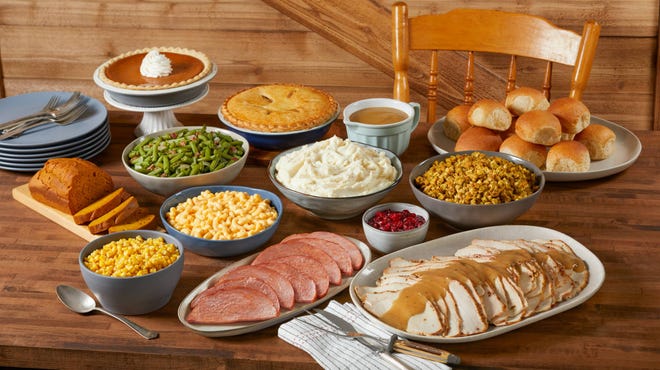 Bob Evans is offering a complete meal for pick-up this Thanksgiving.