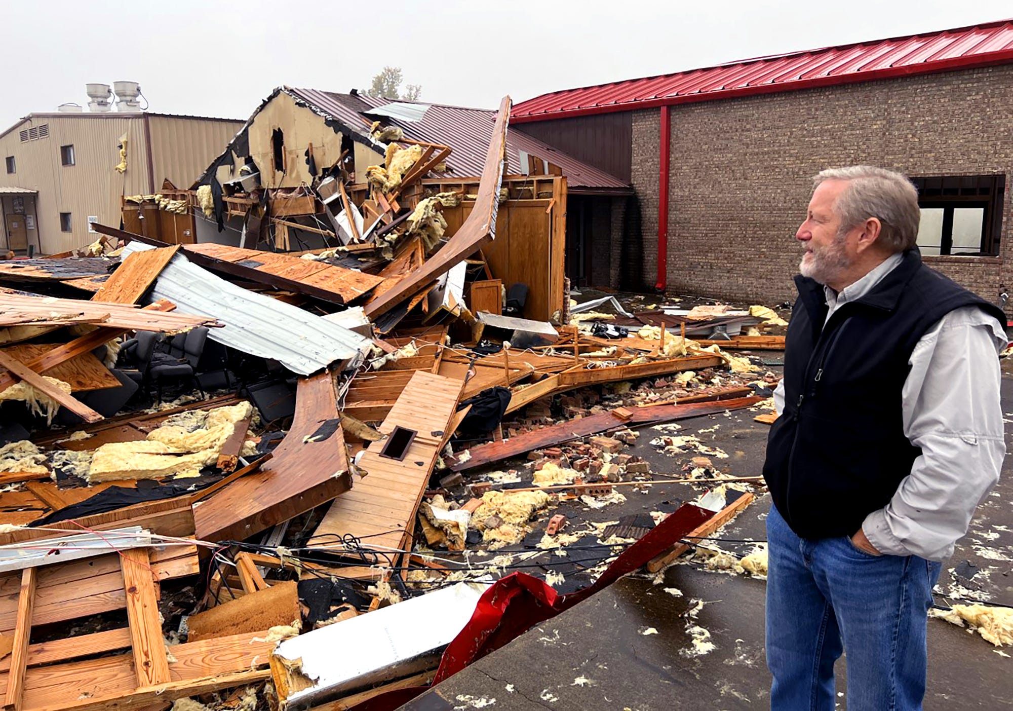 Tornado in Idabel, Oklahoma, classified as an EF4