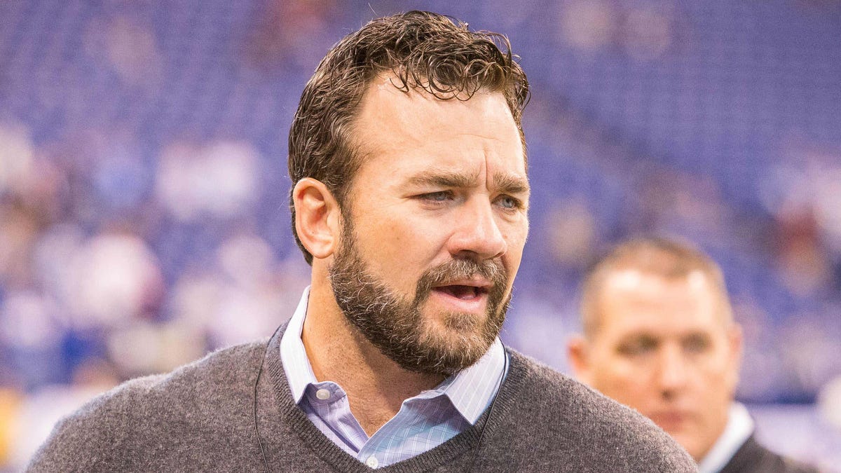Jeff Saturday was named interim head coach of the Colts.
