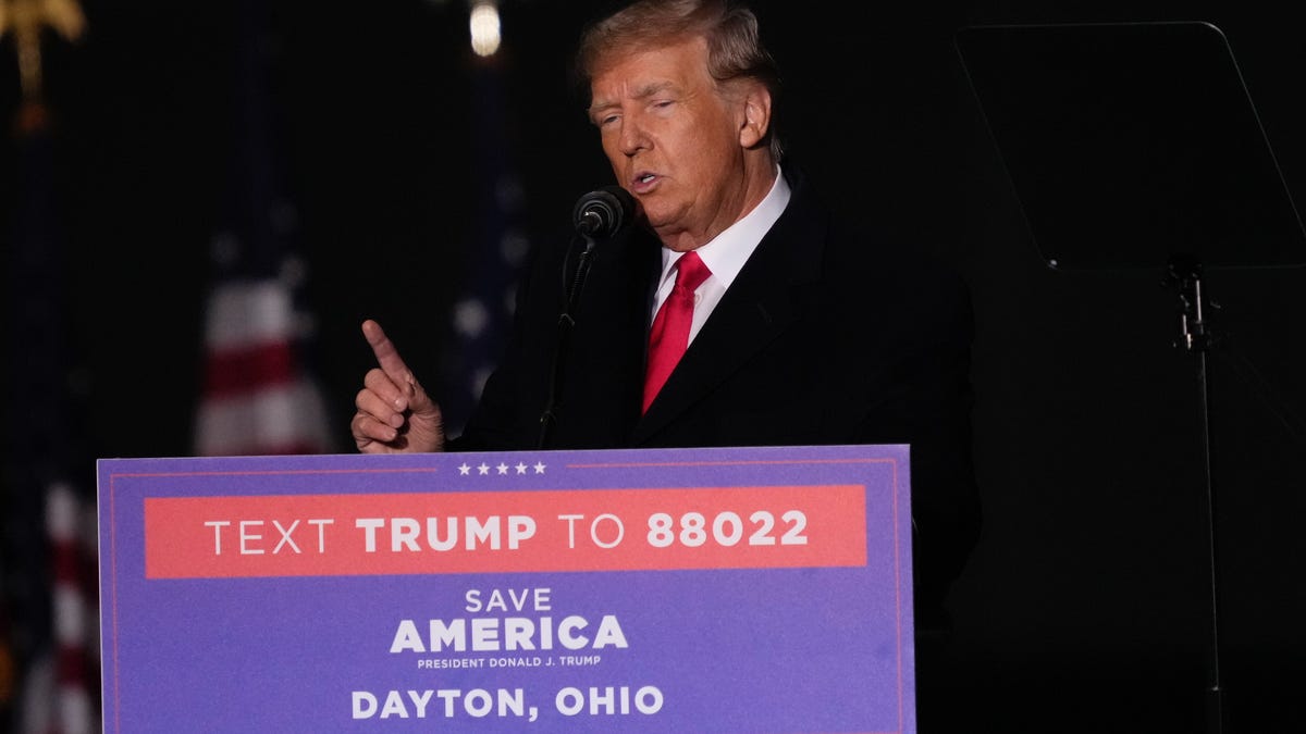 Donald Trump arrives in Ohio today to campaign for Senate candidate Bernie Moreno