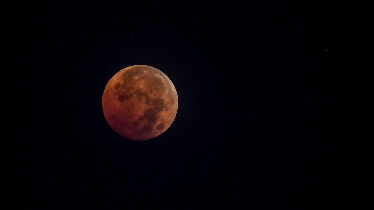 The Beaver Blood Moon lunar eclipse in Louisville, KY photos