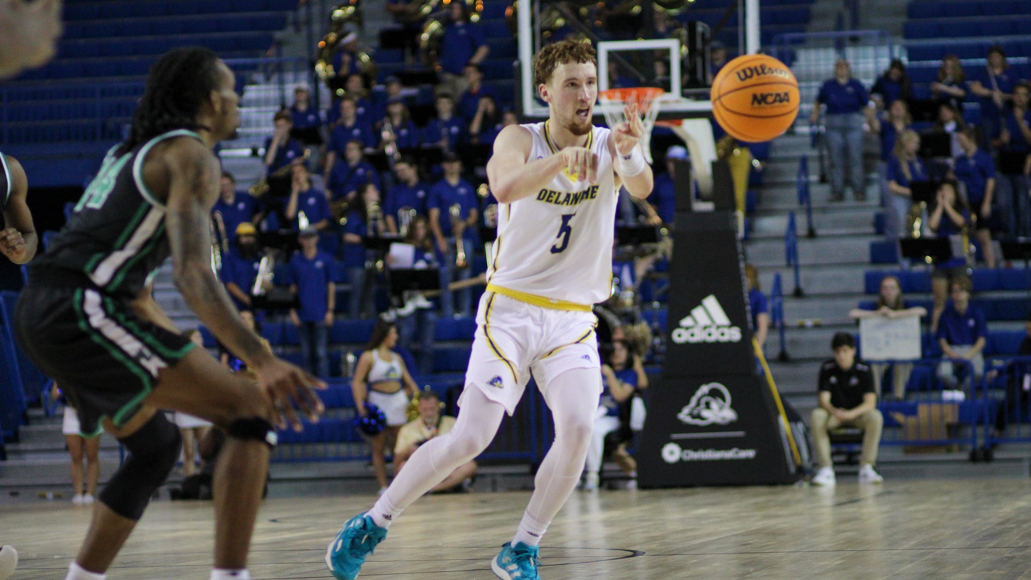 Delaware Blue Hens Basketball Christian Ray CAA Wilmington University delaware-blue-hens-basketball-christian-ray-caa-wilmington-university
