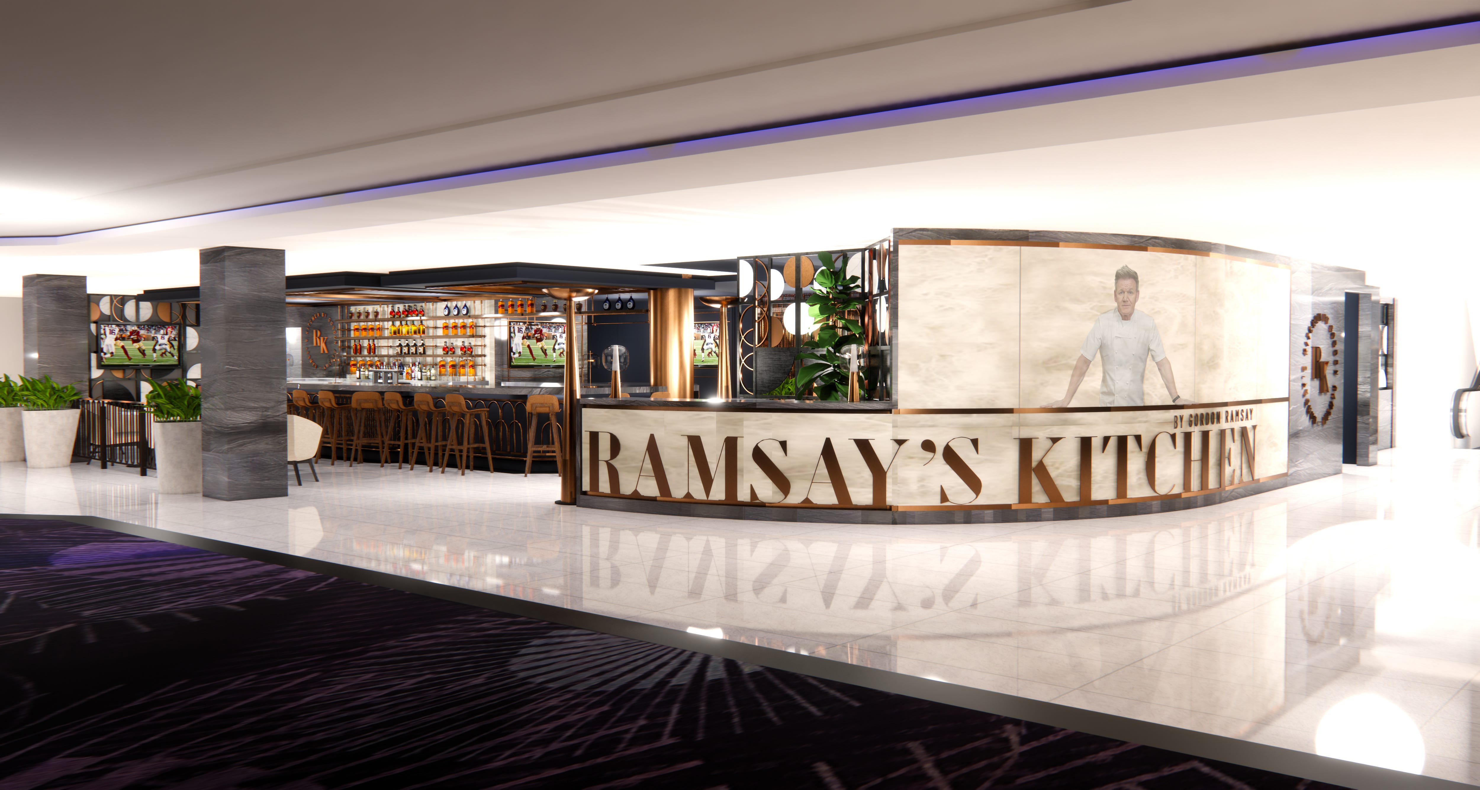 Vegas to new Gordon Ramsay restaurant in Harrah's on Nov.