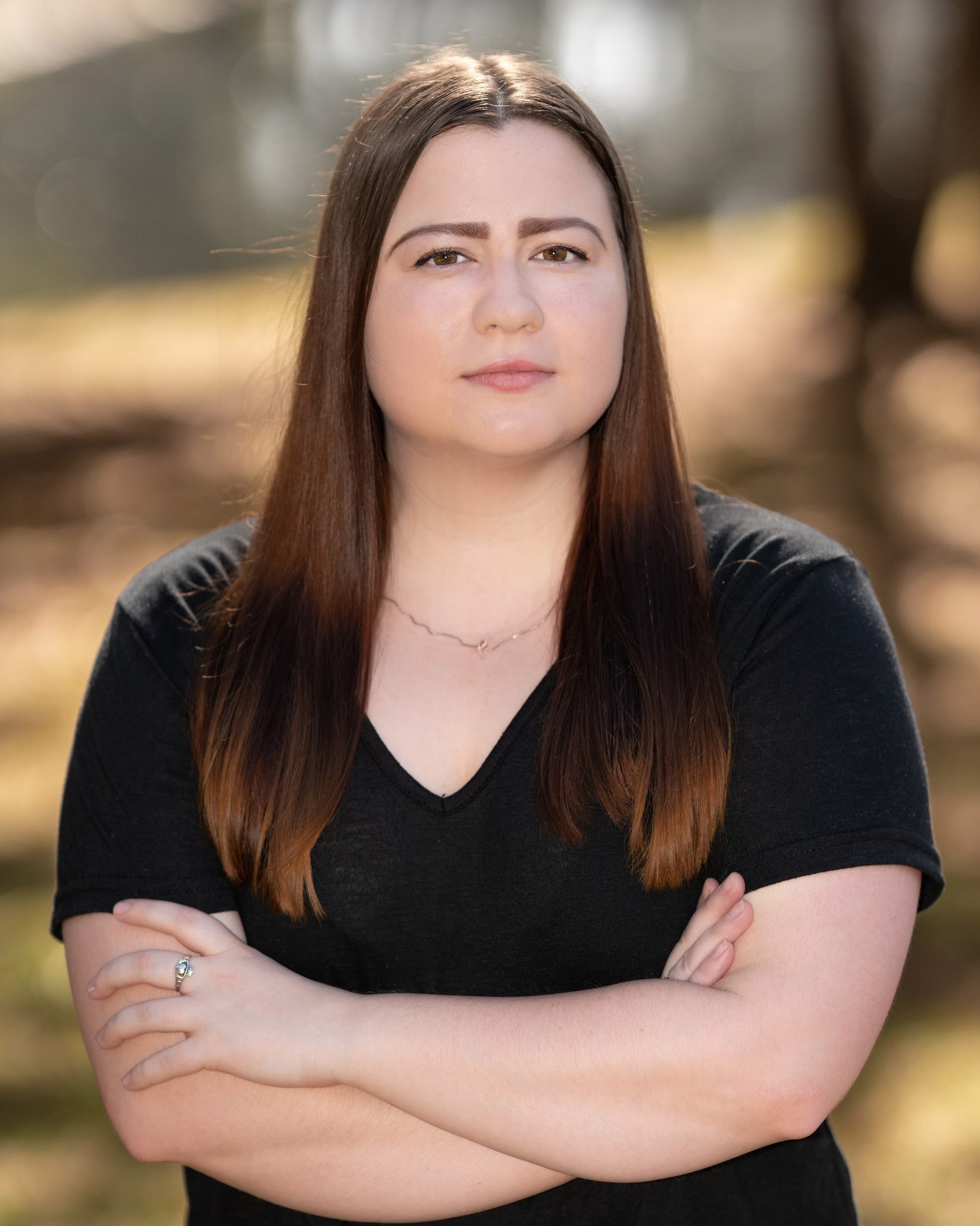 Alicia Gonzales poses for a portrait at Marshall University on Nov. 6, 2022.