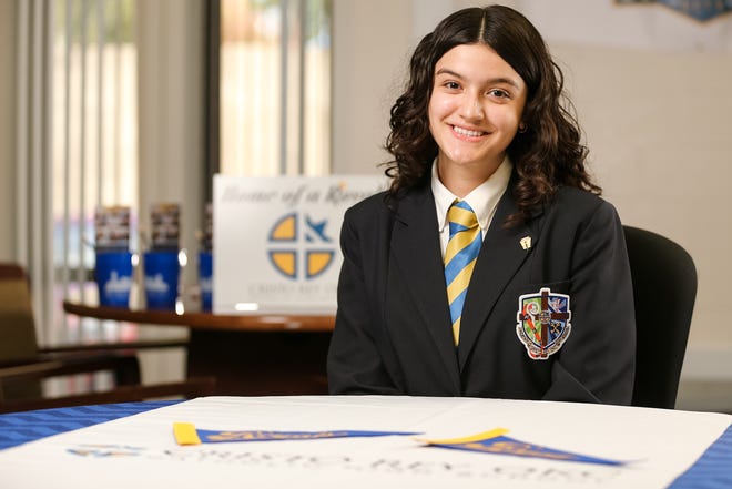 Arianna Luevano, a senior at Cristo Rey OKC Catholic High School, has an interest in engineering.