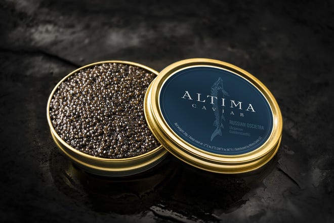 Altima Caviar is a new caviar brand launched this fall by Maribel Alvarez, a former longtime resident who owns a West Palm Beach-based public relations firm.